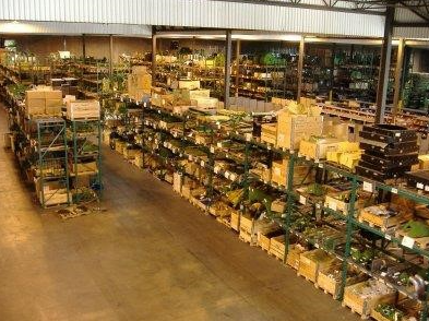 Krone Parts on Shelves
